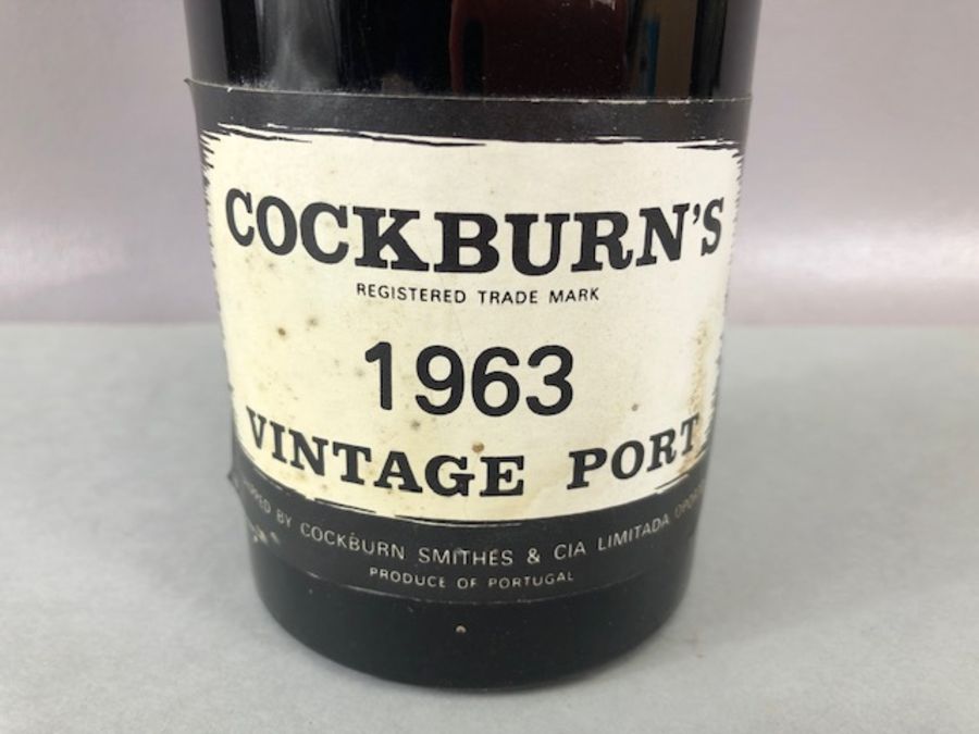Cockburns, Vintage Port, 1963, one bottle - Image 2 of 4