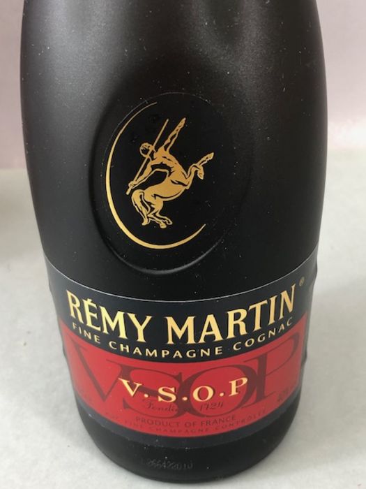 Two Bottles Cognac, one COURVOISIER the other REMY MARTIN VSOP - Image 6 of 12