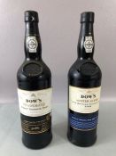 PORT: Two bottles of DOW'S PORTO one TRADEMARK one MASTERBLEND