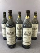 Five bottles French Wine GRAND VIN DE BORDEAUX, CHATEAU de SEGUIN 1992, 1991, 1994