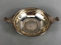 Silver hallmarked Quaich approx 11cm in Diameter and hallmarked for Chester 1909 by maker Martin,