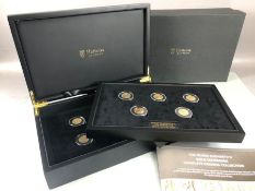 Gold Sovereign Collection: THE QUEEN ELIZABETH II GOLD SOVEREIGN COMPLETE DESIGNS COLLECTION set