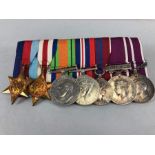Medal WWII awarded to T. 401177 SJT .A.W.J.VIAN. R.A.S.C to include the 1939 - 45 star, France and