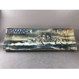 TAMIYA unassembled 1:350 scale model BISMARCK