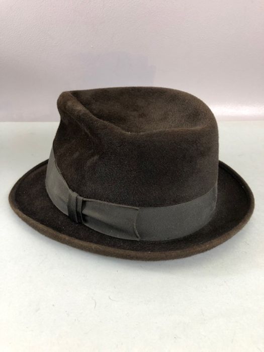 Three vintage hats - Image 10 of 12