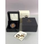 Gold Sovereign 2019 Sovereign Gold Proof Coin EDITION No. 0135 in original box with paperwork