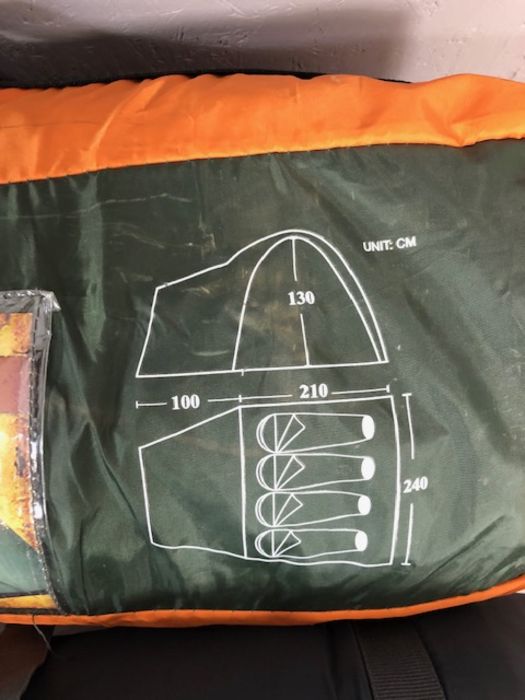 Camping: REGATTA four man dome tent and six sleeping bags - Image 10 of 10