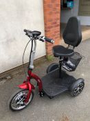 VELECO ZT16 pavement / mobility scooter in red