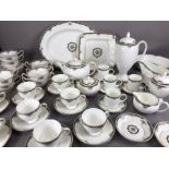 Collection of Wedgwood 'Osborne' (R4699) bone china dinner, tea and coffee ware to include: coffee