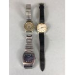 Three vintage watches to include ROAMER, INGERSOLL and a 21 jewels ROTARY automatic (3)