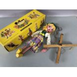 Vintage Pelham puppet of a girl, in original box