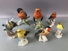 Collection of seven Goebel birds (7)