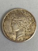 1922 Silver Dollar