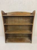 Three tier book case by Reneloy approx 76cm x 20cm x 90cm