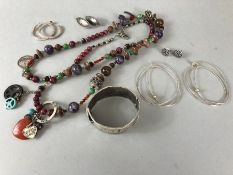 Collection of good silver and gemstone jewellery