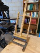 Vintage wooden desk top easel