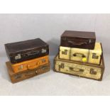 Good collection of vintage luggage (6)