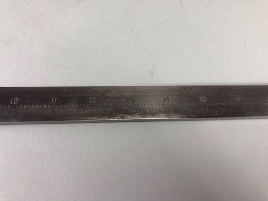 Precision measuring tools: Boxed 27'' vernier caliper marked 'Instruments (Huddersfield) Ltd - Image 5 of 16