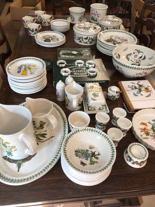 Collection of Portmeirion 'The Botanic Garden' pattern dinner and tea ware to include 8 dinner - Image 2 of 9