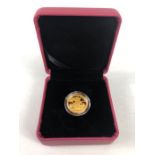 Gold Coin: Canada 2019 Centenary GOLD PROOF SOVEREIGN 7.8g Limited Edition 1,000 boxed with