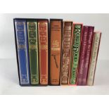 Folio Society books of Adventure interest, Robin Hood, JC Holt, The Last Of The Mohicans, James