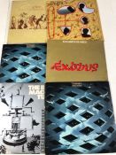 Collection of six seventies/eighties LPs to include Genesis, The Who, Bob Marley etc
