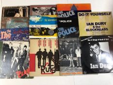 15 PUNK/NEW WAVE LPs/12" including: Pixies (Doolittle & Come On Pilgrim), The The, The Clash, The