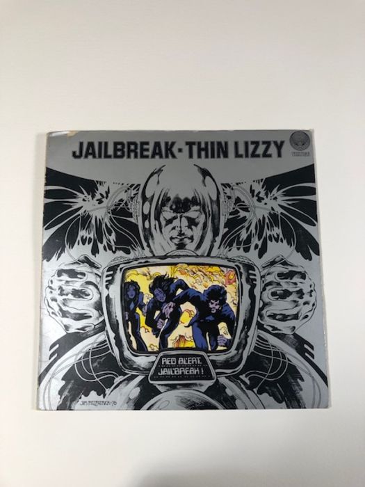8 THIN LIZZY LPs including: Jailbreak, Black Rose, Live & Dangerous (x 2), Johnny The Fox, Thunder & - Image 5 of 9