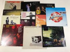 12 FLEETWOOD MAC/STEVIE NICKS/PETER GREEN LPs including: Pious Bird Of Good Omen (UK Orig Blue