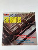15 THE BEATLES LPs including: Please Please (UK Mono yellow & black Parlophone), Hard Day's Night (