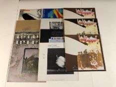11 LED ZEPPELIN/ROBERT PLANT LPs including: S/T, In Through The Out Door, Physical Graffiti, Led Zep