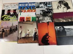 15 PUNK/NEW WAVE LPs including: The Fall (Room To Live white vinyl), Blondie, Squeeze, The Jam (