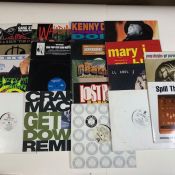 20 RAP/HIP HOP LPs/12" including: Gang Starr, Eric B & Rakim, DJ Jazzy Jeff, Whodini, Kenny Dope,