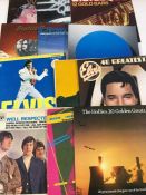 Collection of 13 sixties / seventies /eighties LPs to include The Who, Status Quo, The Kinks.