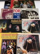 Collection of 11 seventies / eighties LPs to include Moody Blues, Hendrix, Byrds, Pink Floyd etc