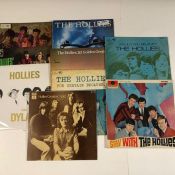 9 HOLLIES LPs including: Evolution (UK Mono Orig), Greatest, Sing Dylan, For Certain Because,