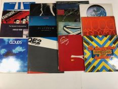 15 AMBIENT/AVANT GARDE/ELECTRONIC LPs including: Kraftwerk, Mike Oldfield, Harold Budd, White Noise,