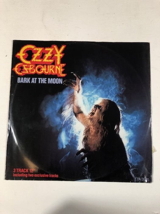 15 HARD ROCK/HEAVY METAL LPs/12" including: Iron Maiden (Number Of The Beast & Live After Death), - Image 8 of 16