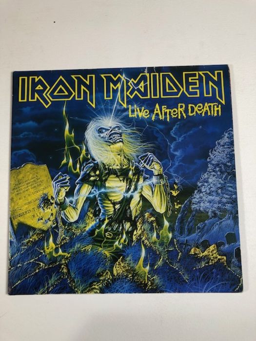 15 HARD ROCK/HEAVY METAL LPs/12" including: Iron Maiden (Number Of The Beast & Live After Death), - Image 3 of 16