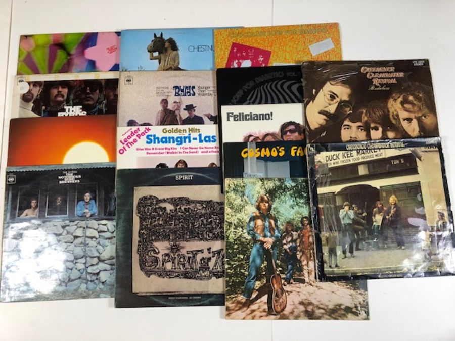 15 SIXTIES ROCK, POP & PSYCHEDELIC LPs including: Crazy World Of Arthur Brown, The Byrds (