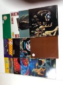 12 JIMI HENDRIX LPs including: Electric Ladyland (UK Polydor label), Stone Free, Concerts,