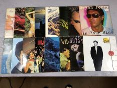 16 ROXY MUSIC / BRYAN FERRY / PHIL MANZANERA LPs inc. Roxy Music S/T, Stranded, Country Life,