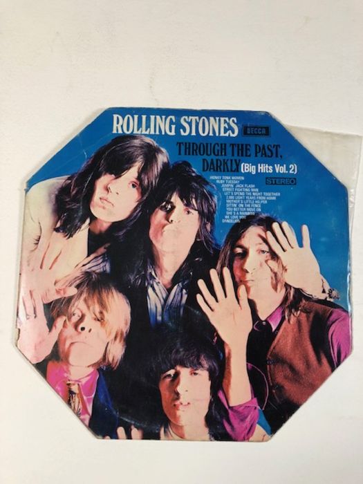 19 ROLLING STONES LPs including: Through The Past Darkly (Australian Mono Orig), Out Of Our Heads (