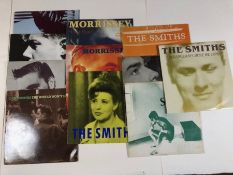 11 THE SMITHS/MORRISSEY LPs/12" including: S/T, Hatful Of Hollow, Shoplifters Of The World Unite,