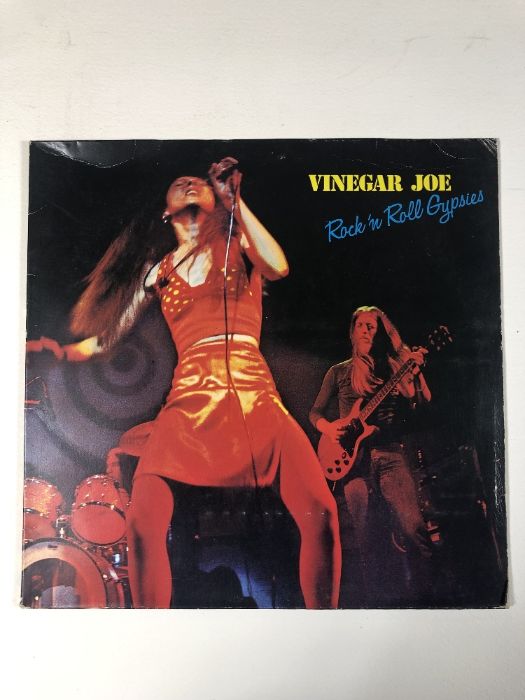 15 SEVENTIES ROCK LPs including: Vinegar Joe, Sparks, Slade, ELO, Bob Seger, Mott The Hoople, - Image 2 of 16