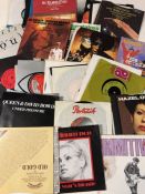 Large collection of eighties 7'' singles to include Suzi Quatro, Kim Carnes, Voyage, Earth Wind