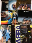 Collection of seventies / eighties LPs to include David Bowie, Abba, Boney M, ELO etc
