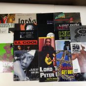 19 RAP/HIP HOP LPs/12" including: 50 Cent, Busta Rhymes, Lost Boyz, MC Shan, Jay Z, Lords Of The