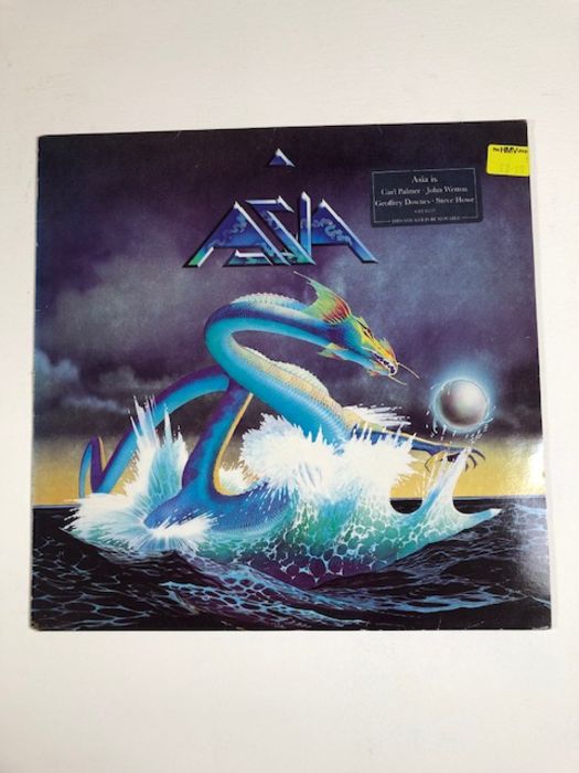 17 YES/GENESIS/ASIA LPs including: Fragile, S/T, Relayer, Drama, Asia, Astra, Foxtrot, Duke, Selling - Image 7 of 18