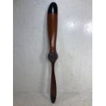 Large wooden propellor, approx 198cm in length